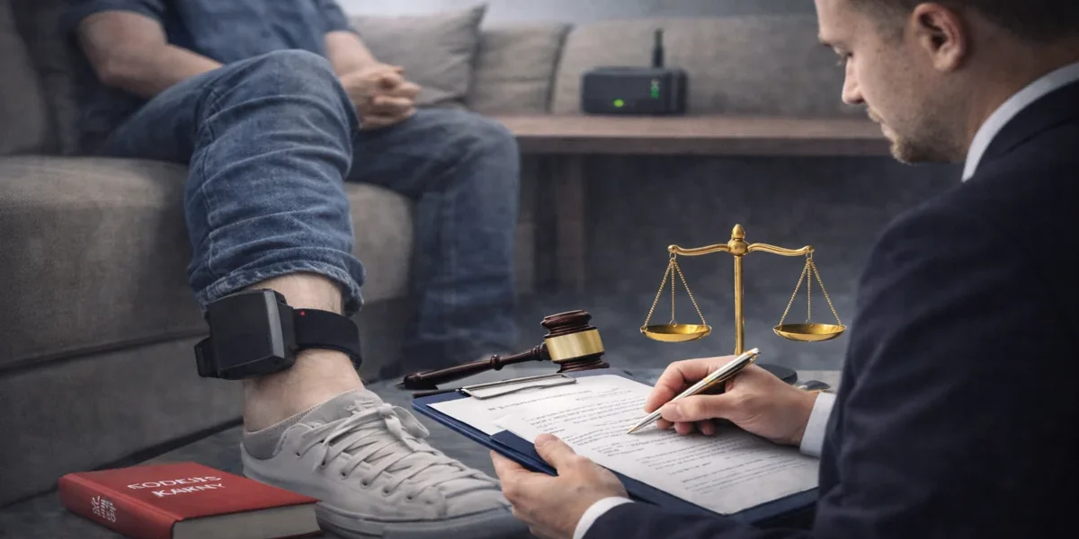 dozór elektroniczny kara w systemie SDE pomoc adwokata sprawy karne Ostrołęka