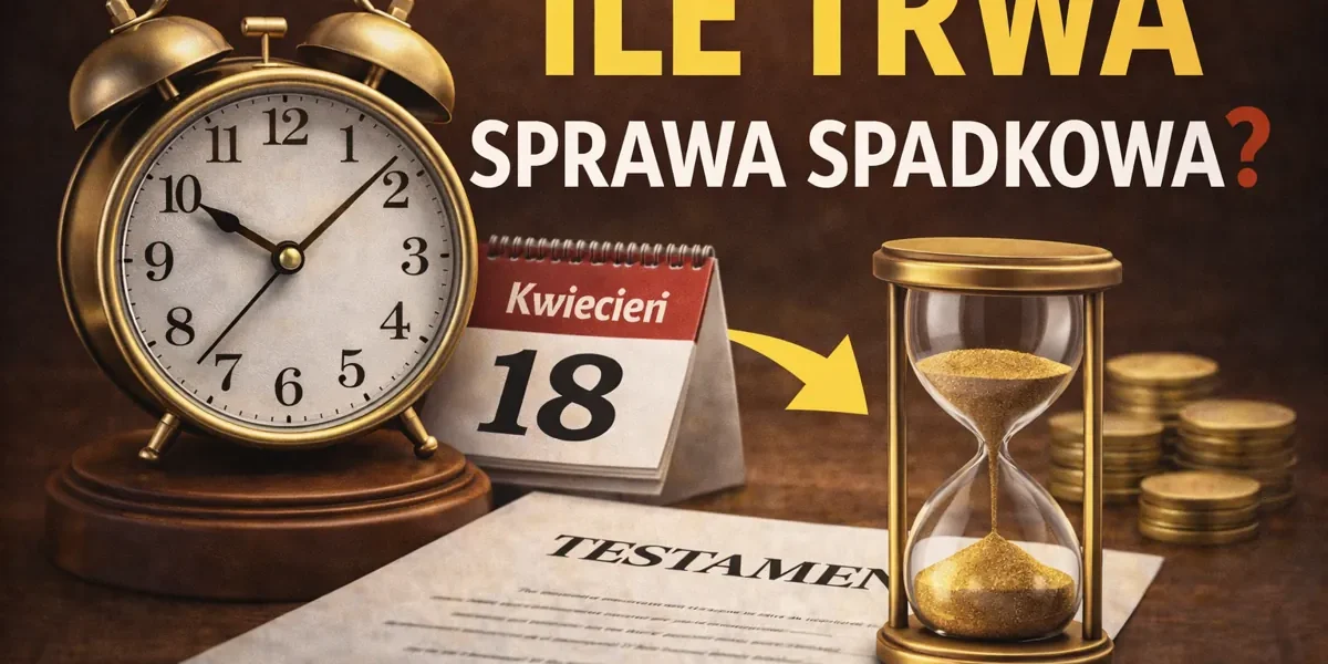 Ile trwa sprawa spadkowa – czas postępowania spadkowego, adwokat Ostrołęka