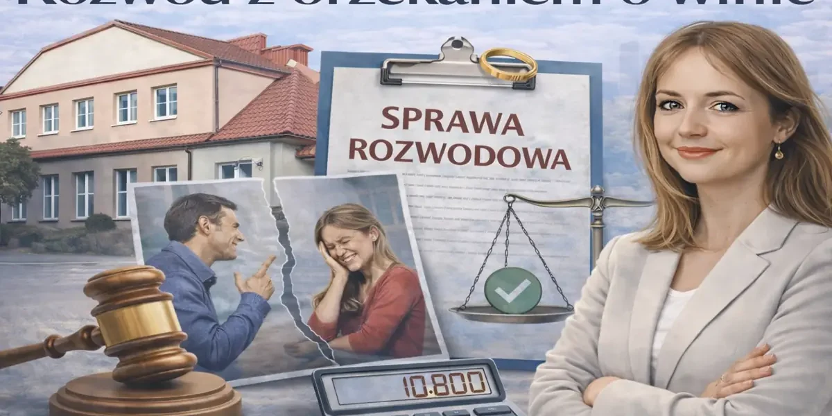 Rozwód z orzekaniem o winie – pomoc adwokata w Ostrołęce.